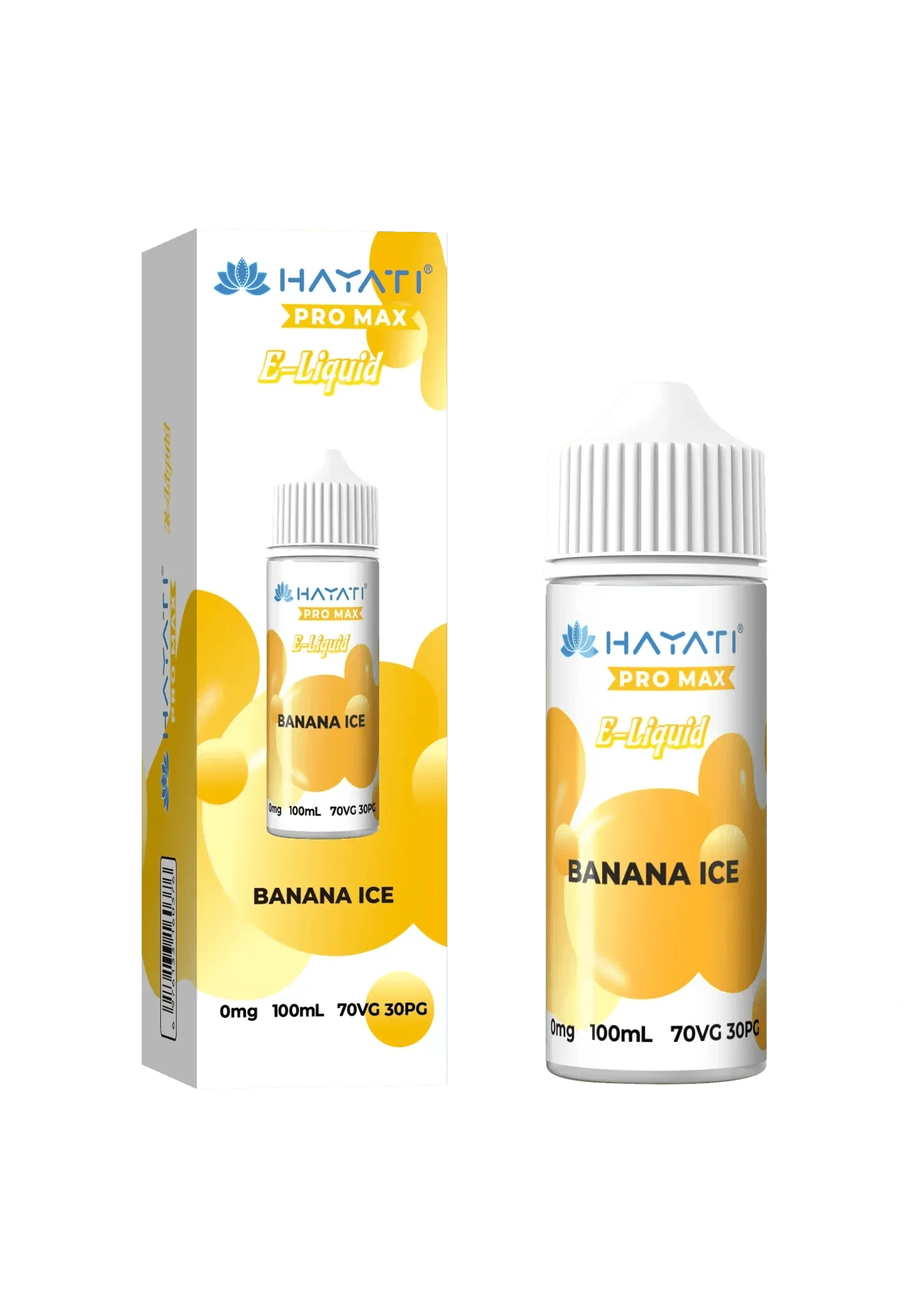 Hayati Pro Max E-liquid 100ml-Banana Ice-vapeukwholesale