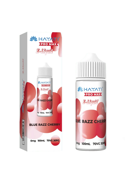 Hayati Pro Max E-liquid 100ml-Blue Razz Cherry-vapeukwholesale