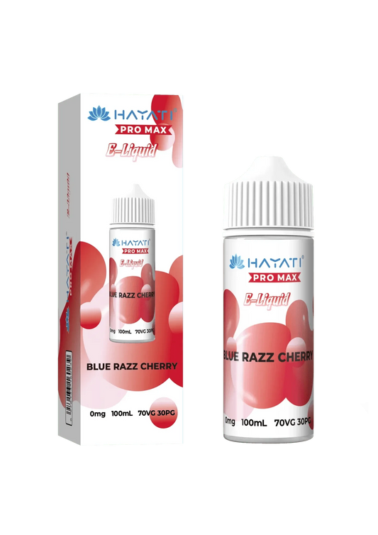 Hayati Pro Max E-liquid 100ml-Blue Razz Cherry-vapeukwholesale