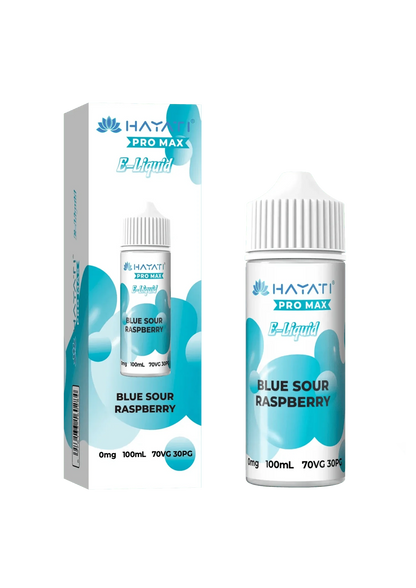 Hayati Pro Max E-liquid 100ml-Blue Sour Raspberry-vapeukwholesale