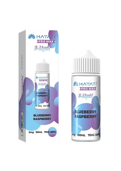 Hayati Pro Max E-liquid 100ml-Blueberry Raspberry-vapeukwholesale