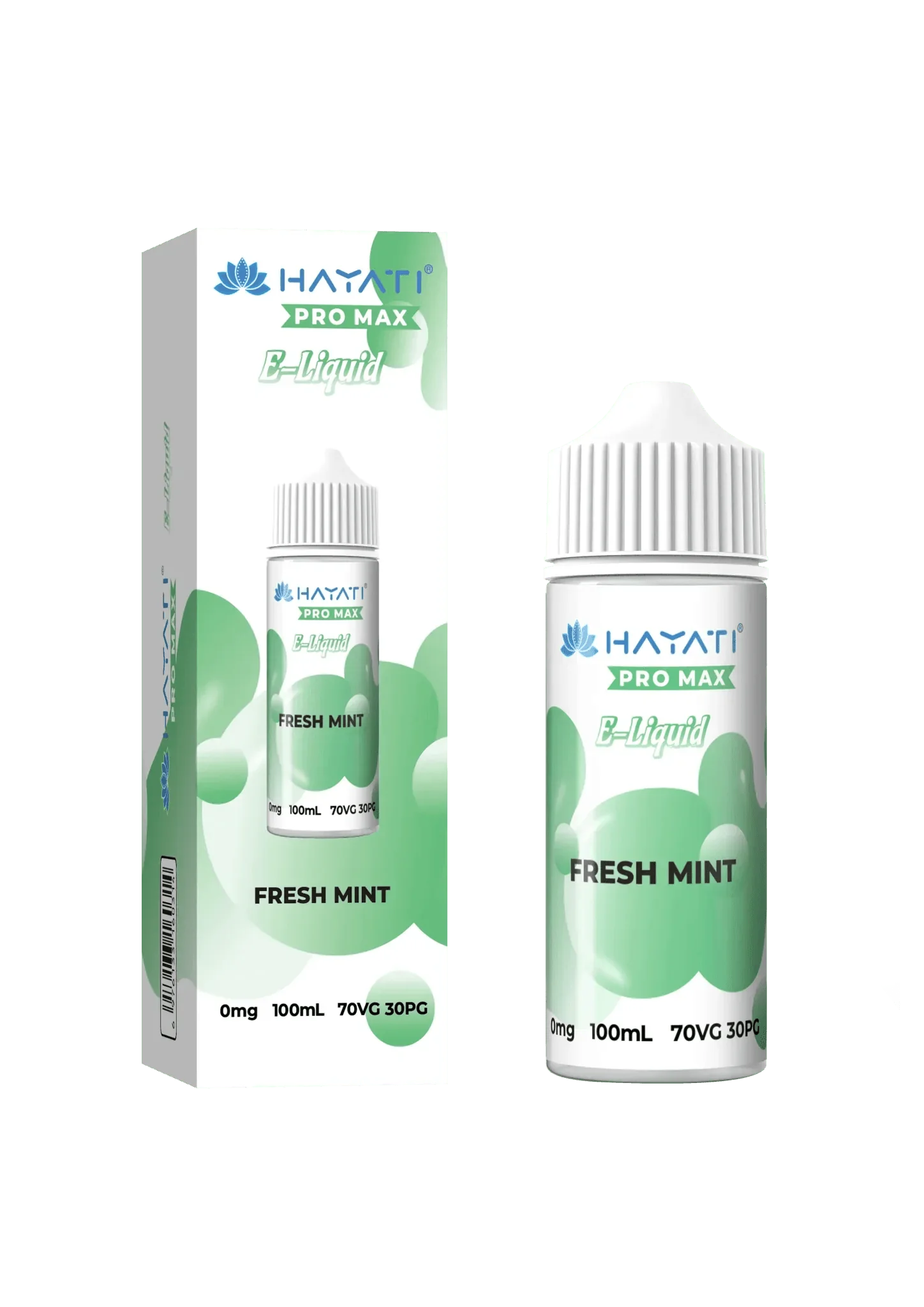 Hayati Pro Max E-liquid 100ml-Fresh Mint-vapeukwholesale