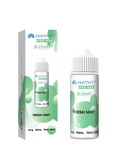 Hayati Pro Max E-liquid 100ml-Fresh Mint-vapeukwholesale