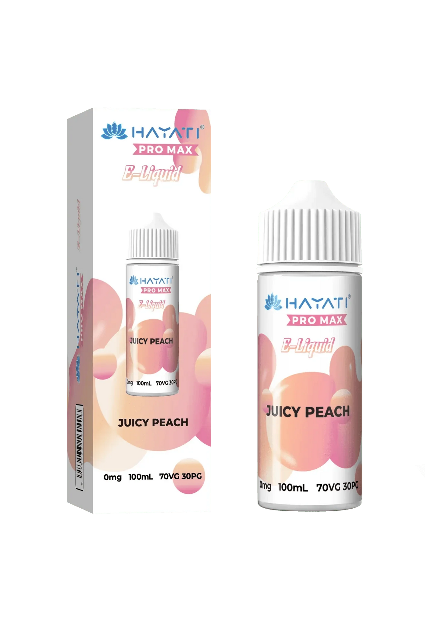 Hayati Pro Max E-liquid 100ml-Juicy Peach-vapeukwholesale