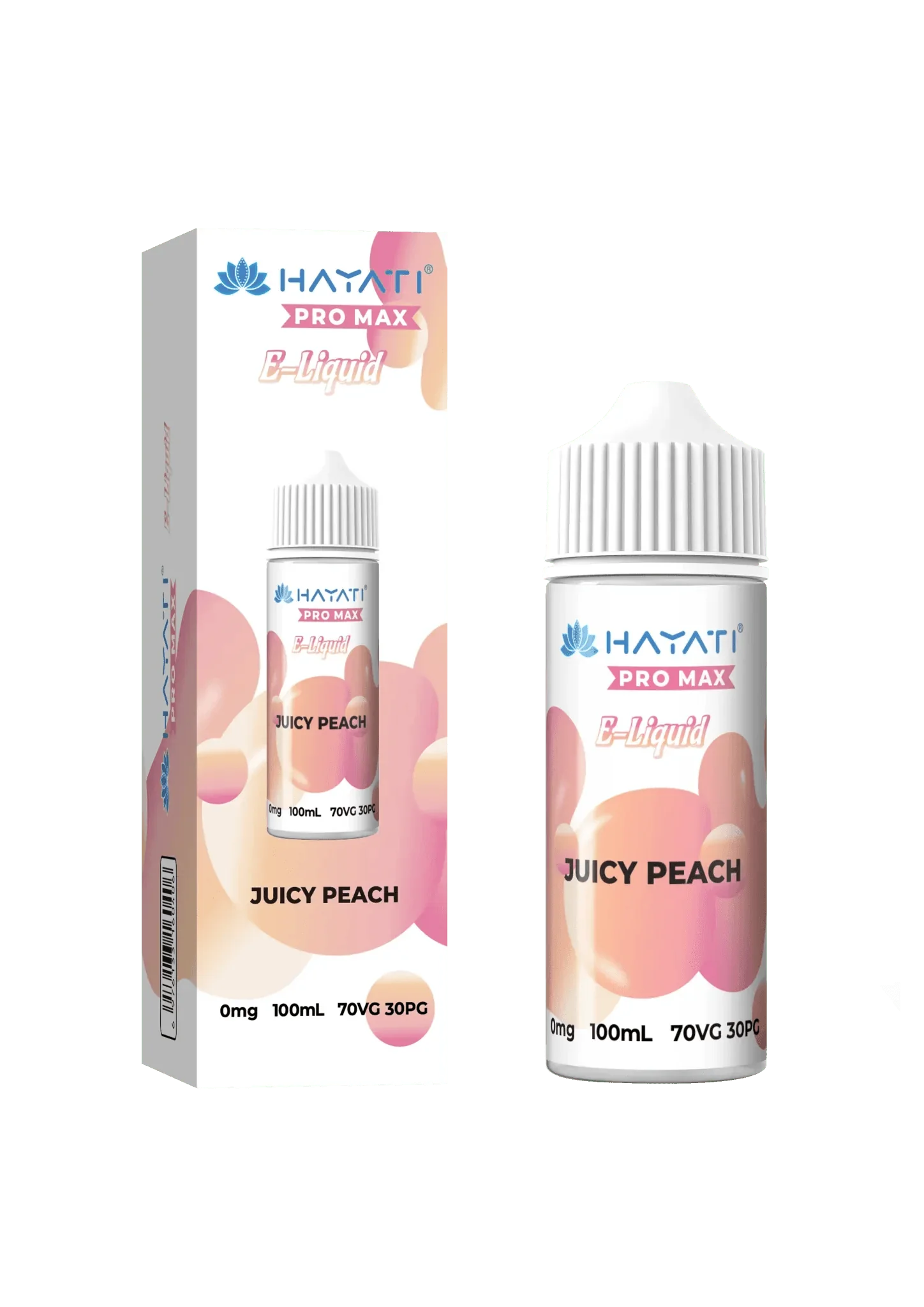 Hayati Pro Max E-liquid 100ml-Juicy Peach-vapeukwholesale