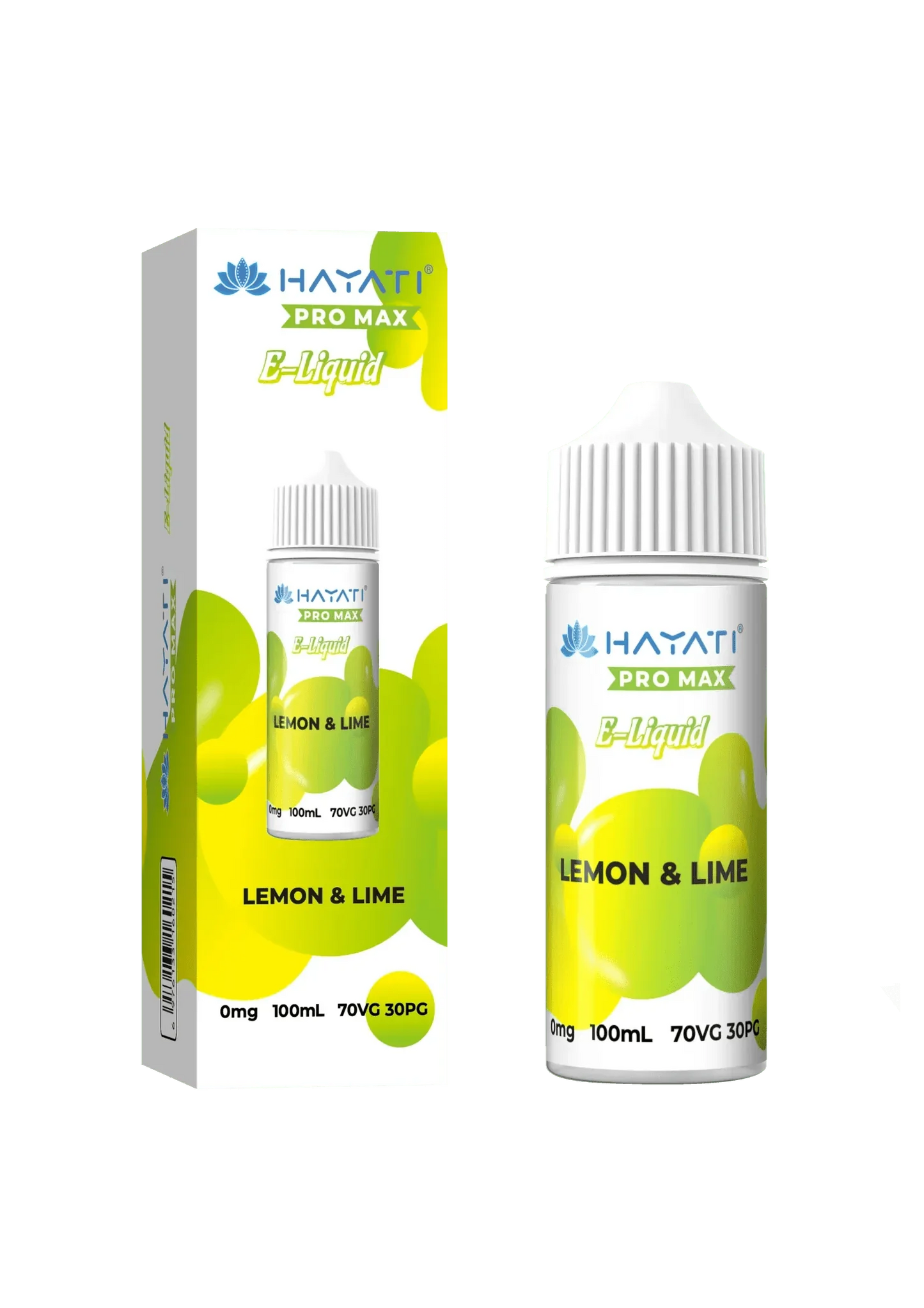 Hayati Pro Max E-liquid 100ml-Lemon Lime-vapeukwholesale