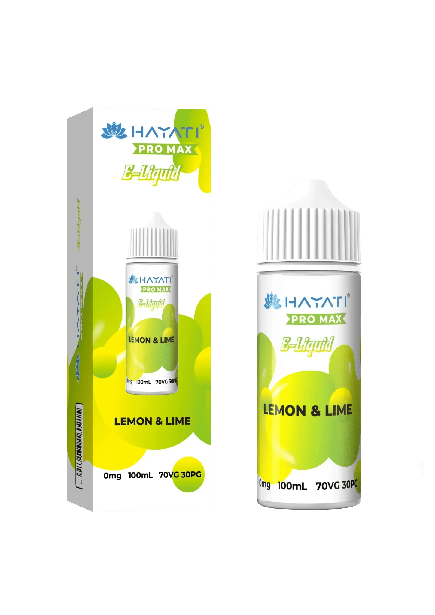 Hayati Pro Max E-liquid 100ml-Lemon Lime-vapeukwholesale