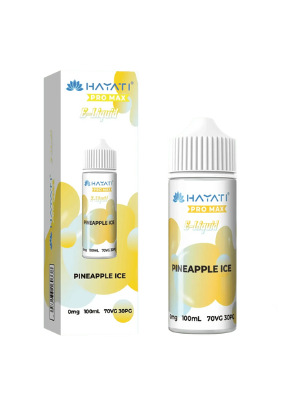 Hayati Pro Max E-liquid 100ml-Pineapple Ice-vapeukwholesale