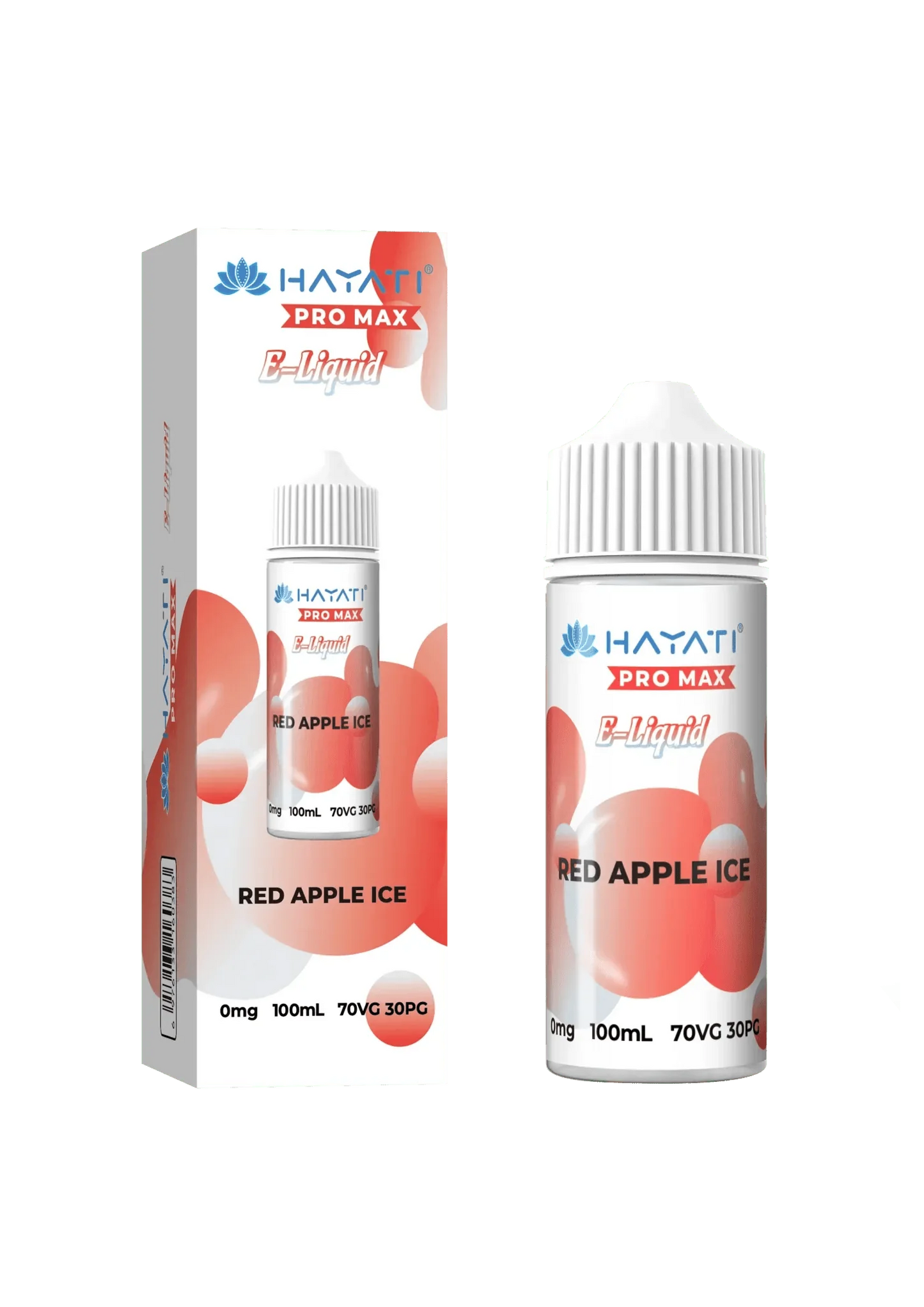 Hayati Pro Max E-liquid 100ml-Red Apple Ice-vapeukwholesale