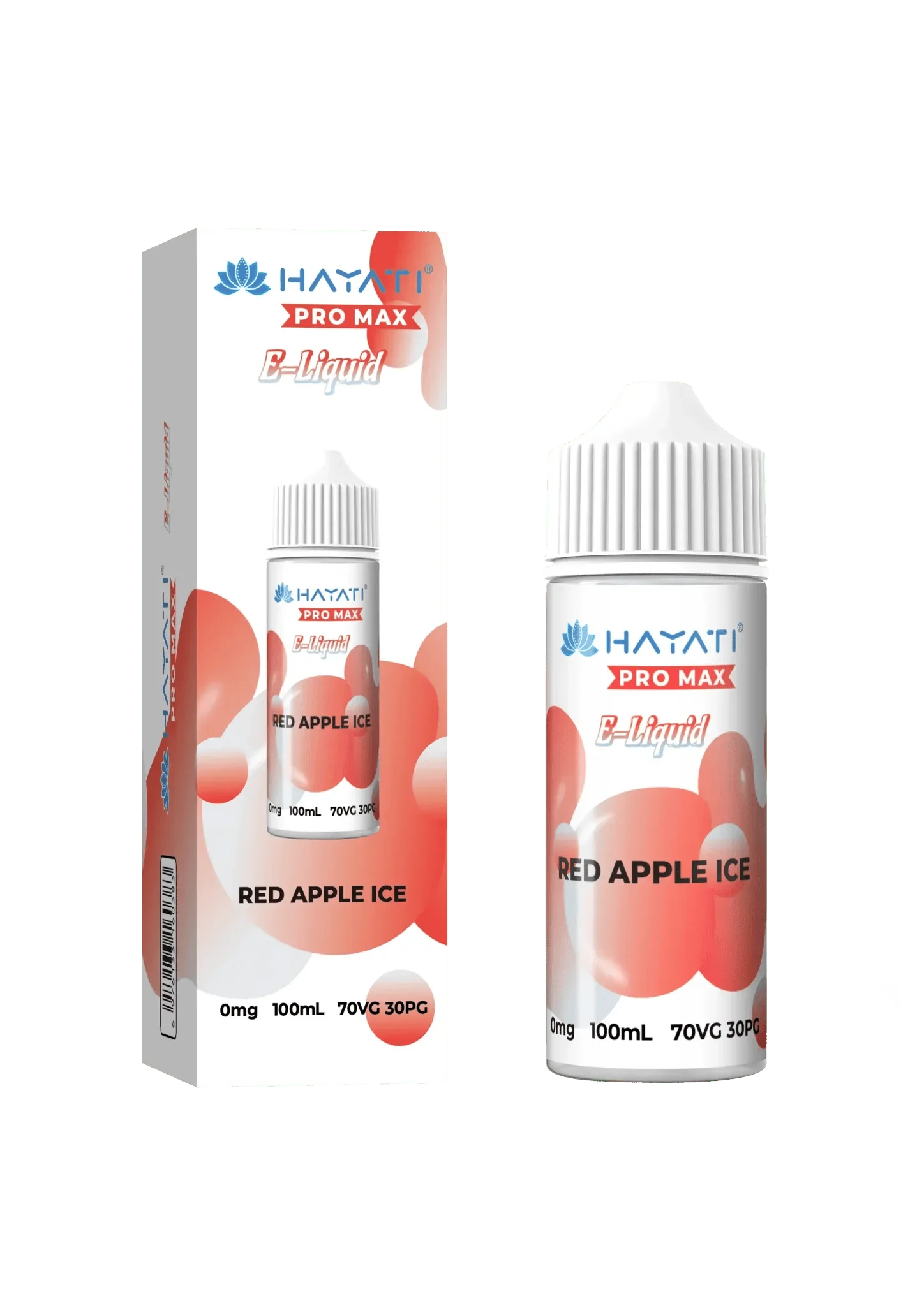 Hayati Pro Max E-liquid 100ml-Red Apple Ice-vapeukwholesale