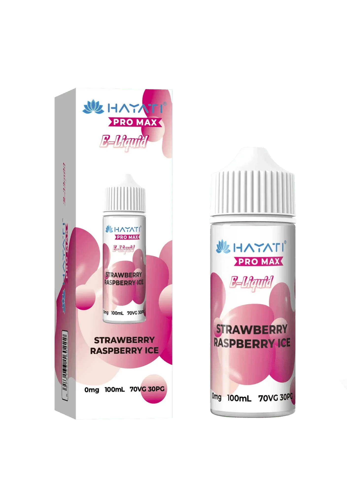 Hayati Pro Max E-liquid 100ml-Strawberry Raspberry Ice-vapeukwholesale