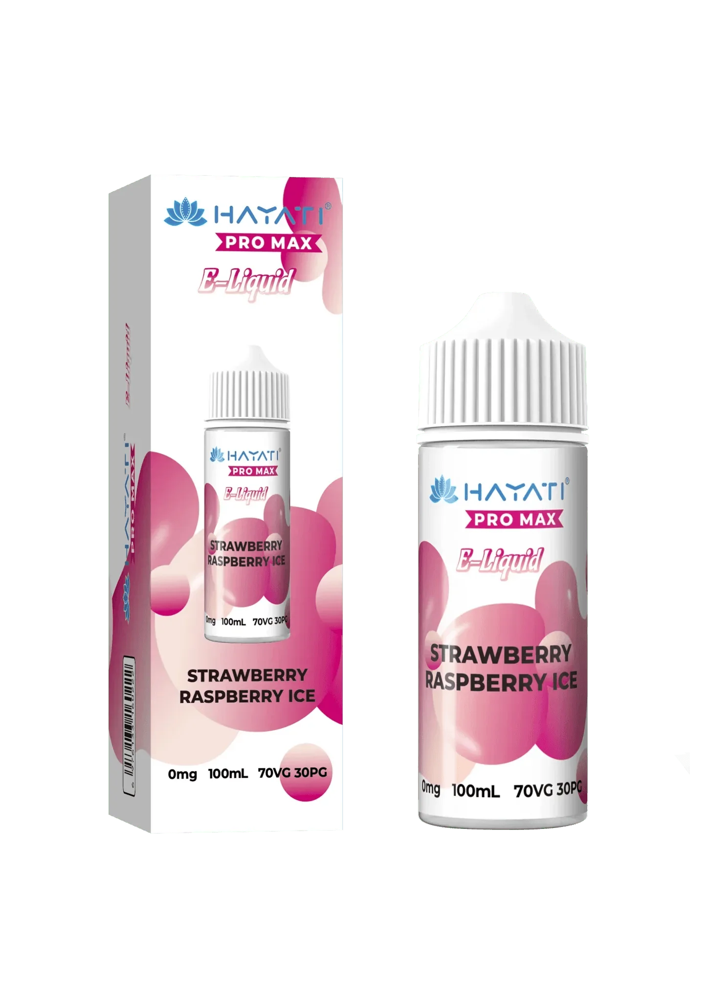 Hayati Pro Max E-liquid 100ml-Strawberry Raspberry Ice-vapeukwholesale