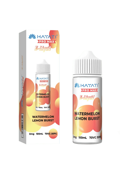 Hayati Pro Max E-liquid 100ml-Watermelon Lemon Burst-vapeukwholesale