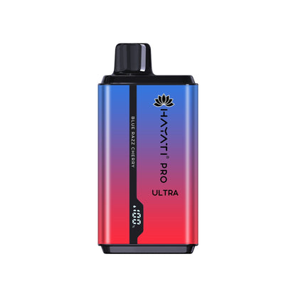 Hayati Pro Ultra 15000 Puffs Disposable Vape Pod Box of 10-Blue Razz Cherry-vapeukwholesale