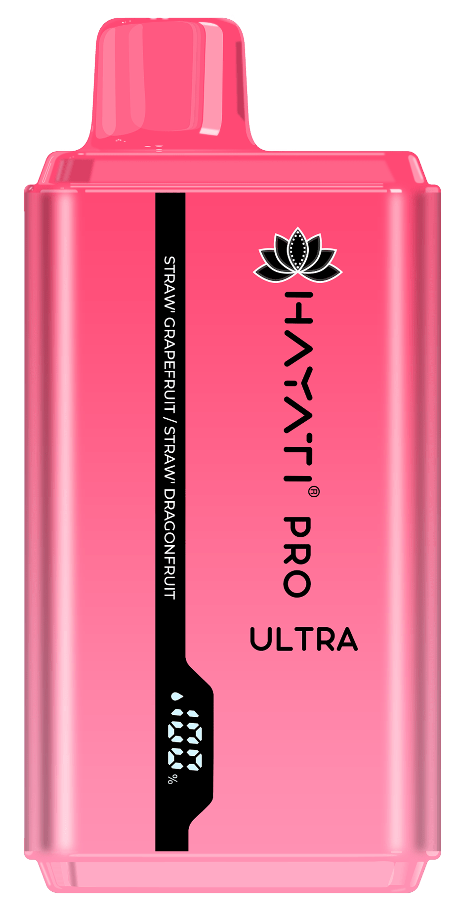 Hayati Pro Ultra 15000 Puffs Disposable Vape Pod - Box of 10-Straw' Grapefruit / Straw' Dragonfruit-vapeukwholesale