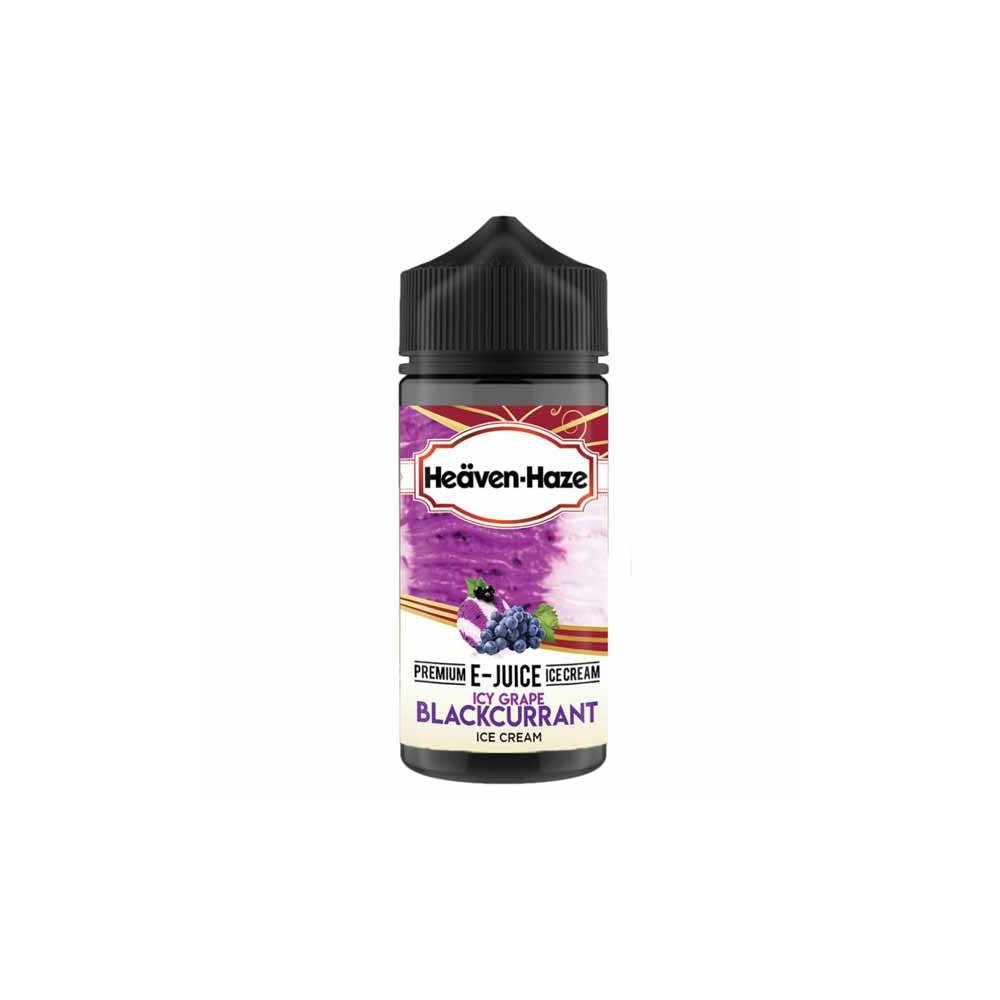 Heaven Haze 100ml Shortfill-Icy Grape Blackcurrant-vapeukwholesale