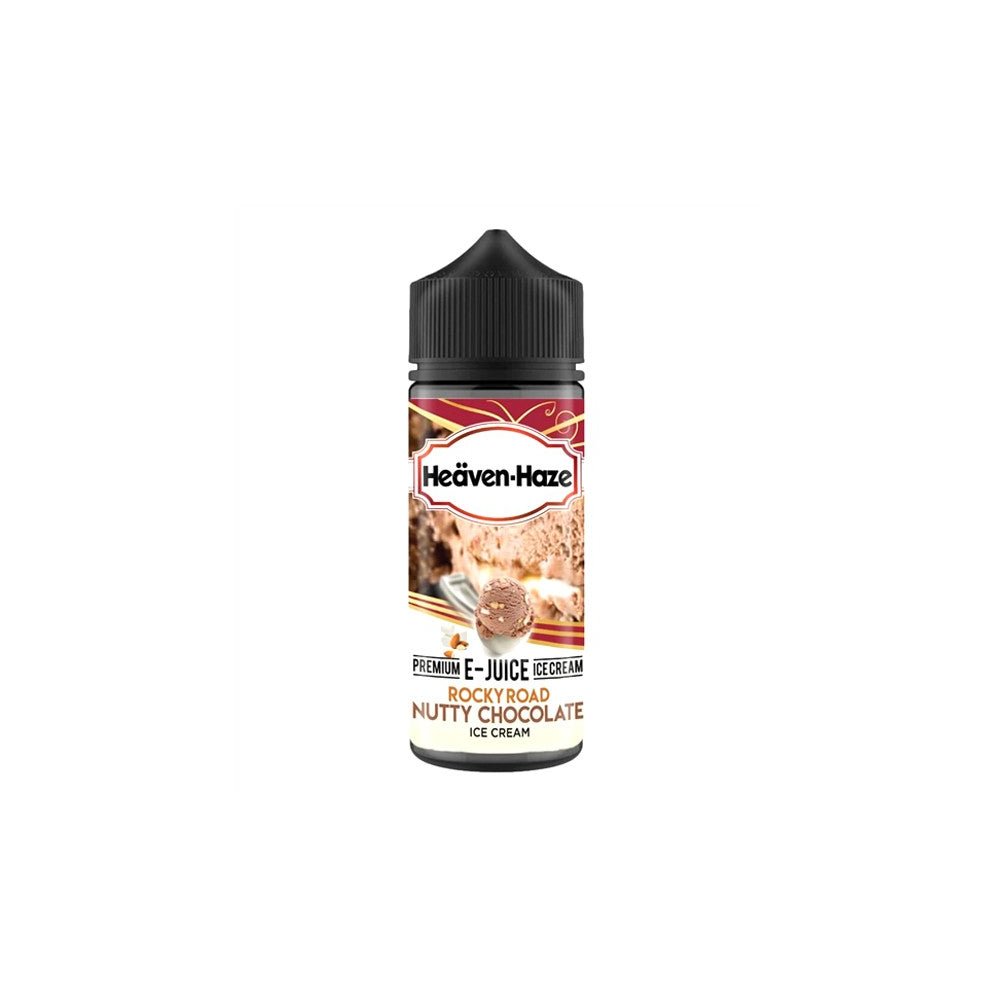 Heaven Haze 100ml Shortfill-Rocky Road (Nutty Chocolate)-vapeukwholesale