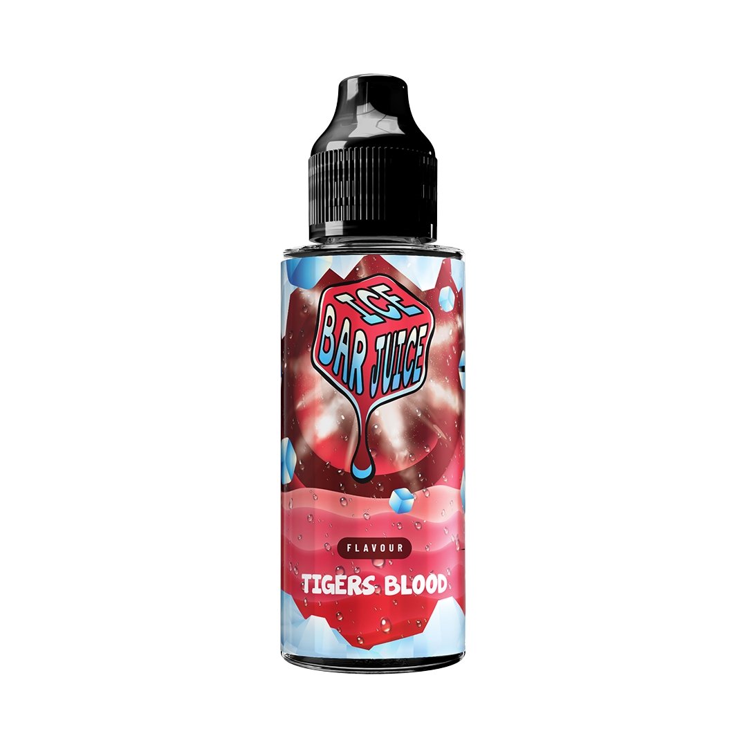 Ice Bar Juice 100ml Shortfills E-liquids-Tigers Blood-vapeukwholesale