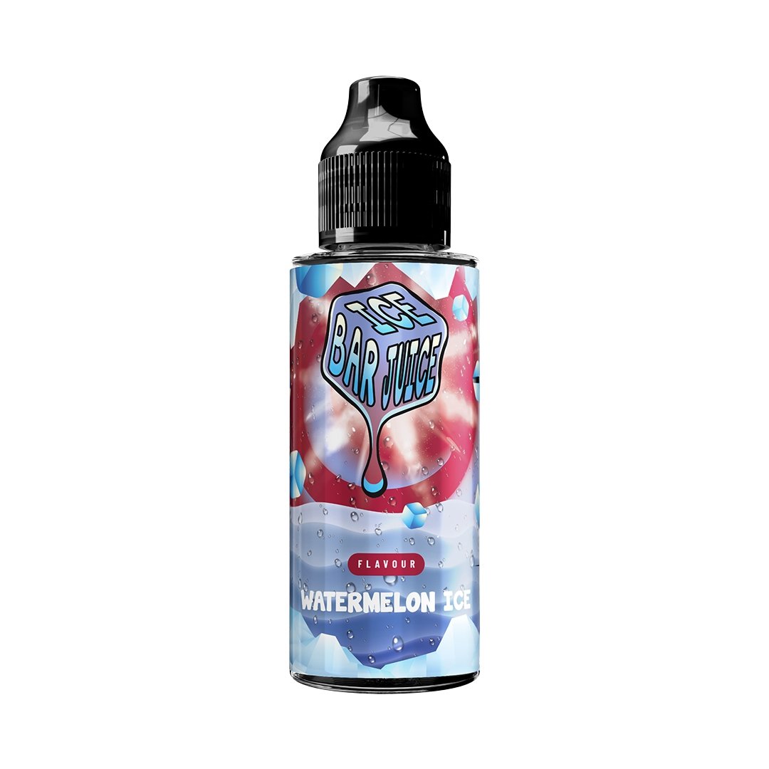 Ice Bar Juice 100ml Shortfills E-liquids-Watermelon Ice-vapeukwholesale