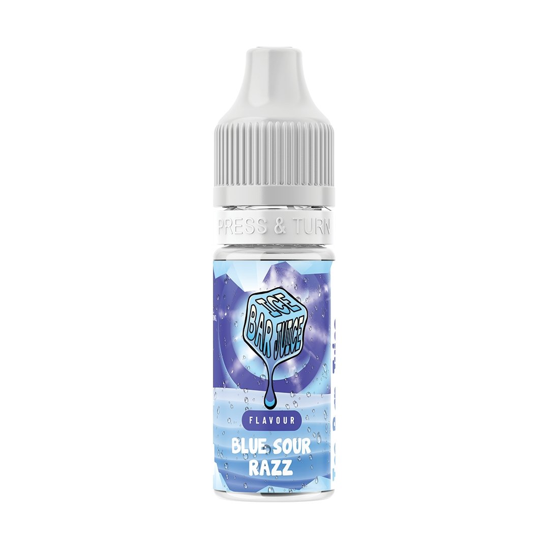 Ice Bar Juice Nic Salts - 10ml E-liquids - Box of 10-Blue Sour Razz-vapeukwholesale