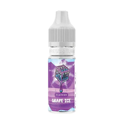 Ice Bar Juice Nic Salts - 10ml E-liquids - Box of 10-Grape Ice-vapeukwholesale