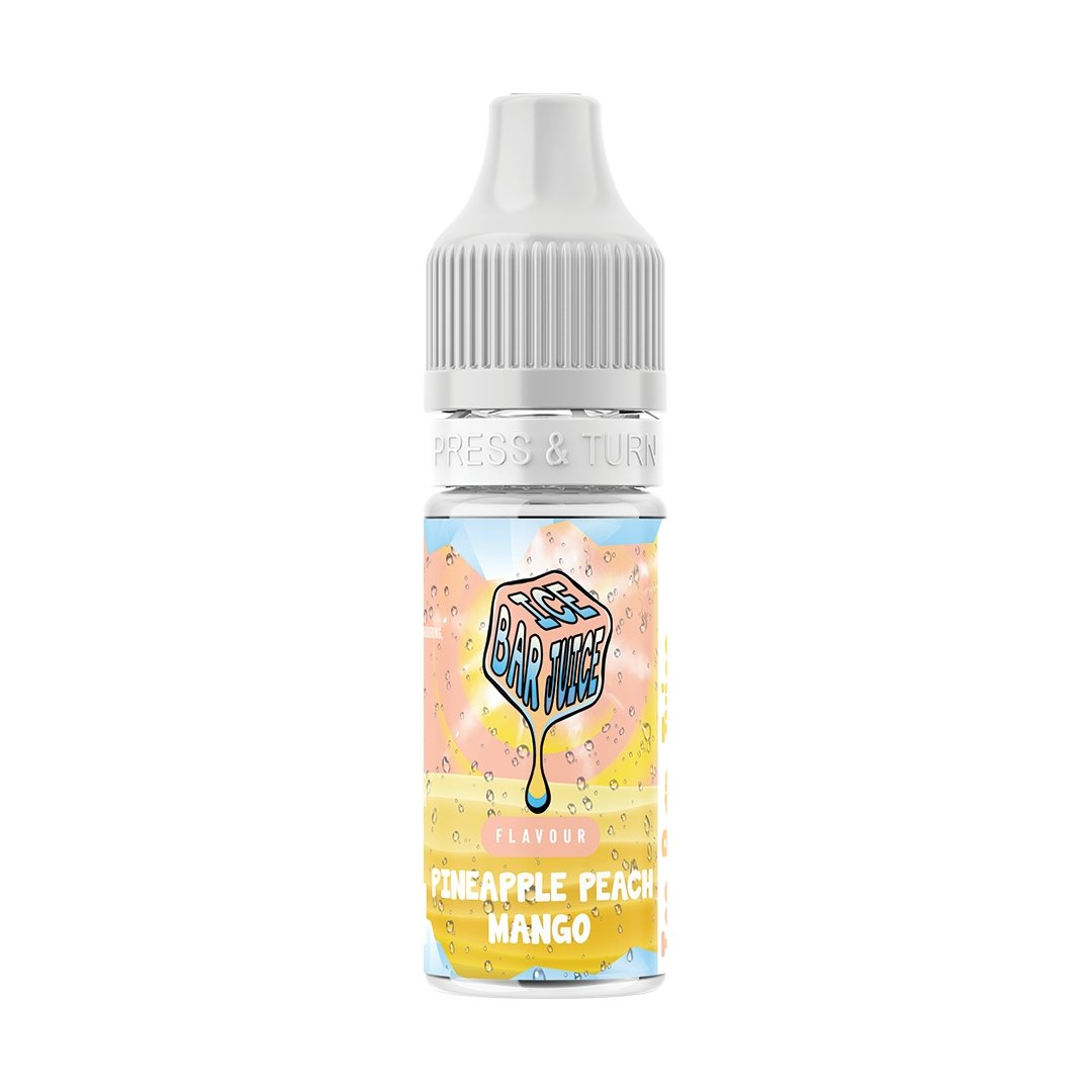 Ice Bar Juice Nic Salts - 10ml E-liquids - Box of 10-Pineapple Peach Mango-vapeukwholesale