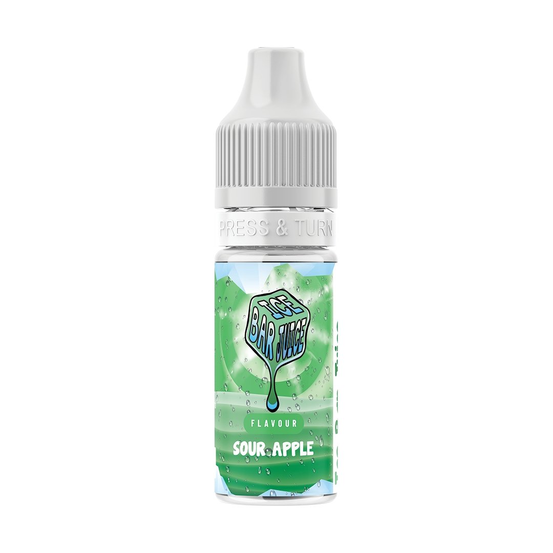 Ice Bar Juice Nic Salts - 10ml E-liquids - Box of 10-Sour Apple-vapeukwholesale