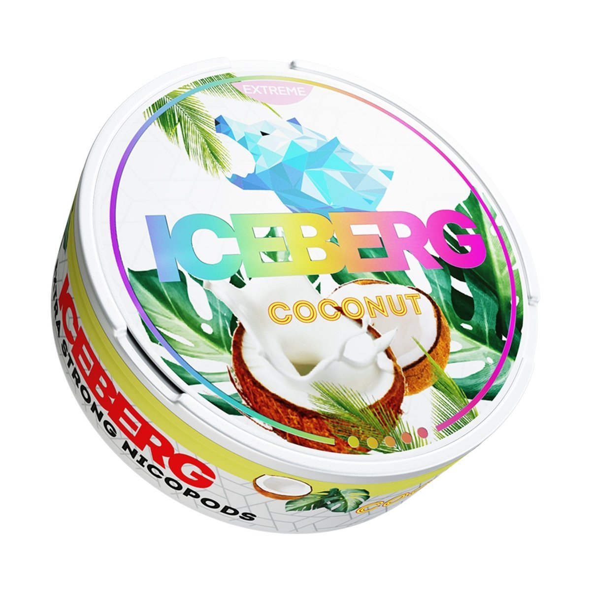 Iceberg Snus 16gr 150mg Pouches - Coconut - vapeukwholesale