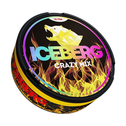 Iceberg Snus 16gr 150mg Pouches - Crazy Mix - vapeukwholesale