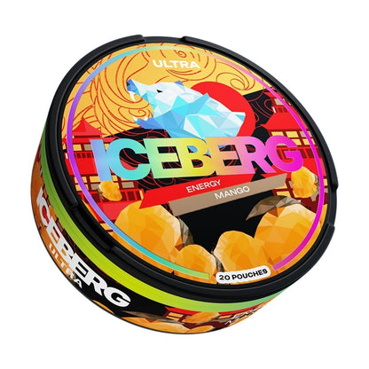 Iceberg Snus 16gr 150mg Pouches - Energy Mango - vapeukwholesale