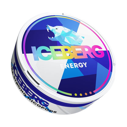 Iceberg Snus 16gr 150mg Pouches - Energy - vapeukwholesale