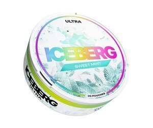 Iceberg Snus 16gr 150mg Pouches - Sweet Mint - vapeukwholesale