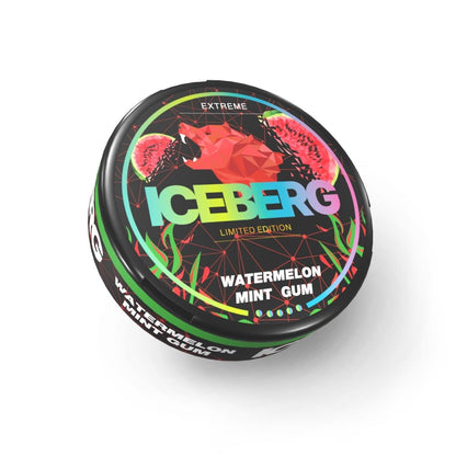 Iceberg Snus 16gr 150mg Pouches - Watermelon Mint Gum - vapeukwholesale