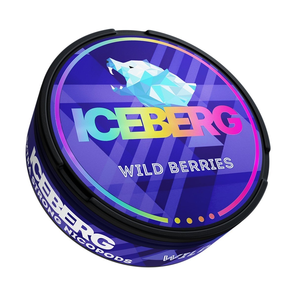 Iceberg Snus 16gr 150mg Pouches - Wild Berries - vapeukwholesale