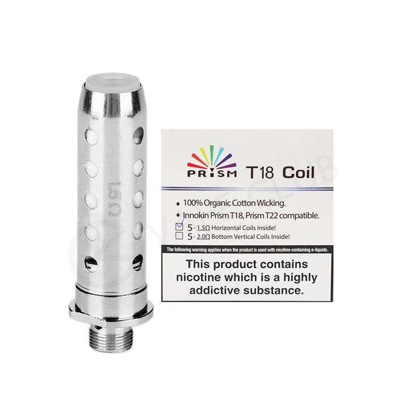 INNOKIN - T18 - COILS-5x 1.50ohm-vapeukwholesale