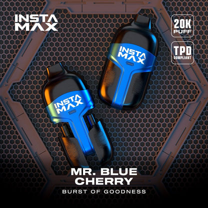 Instaflow 20k Puffs Disposable Vape Box of 5 - Mr. Blue Cherry - vapeukwholesale