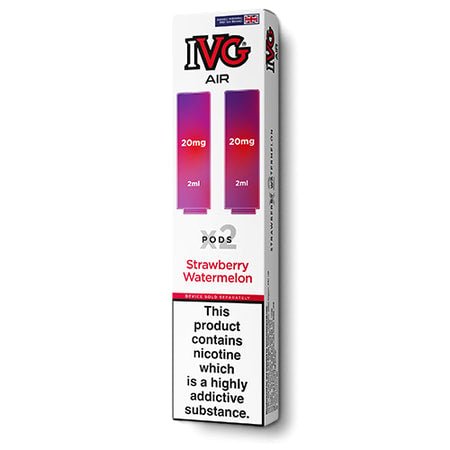 IVG Air Replacement Pods - 10 Packs of 2 Pods - Strawberry Watermelon - vapeukwholesale