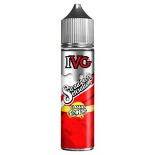 IVG Classic Range 50ml Shortfill-Strawberry Sensation-vapeukwholesale