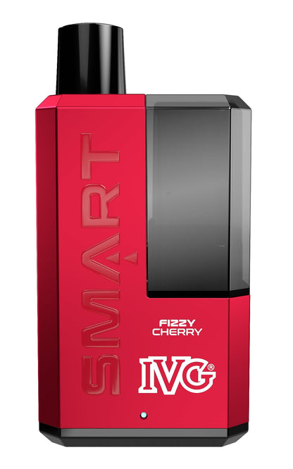 IVG SMART 5500 Puffs Disposable Vape (Box of 10)-Fizzy Cherry-vapeukwholesale