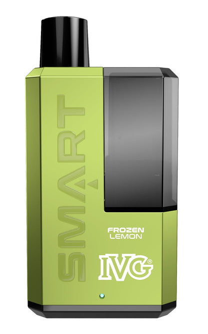 IVG SMART 5500 Puffs Disposable Vape (Box of 10)-Frozen Lemon-vapeukwholesale