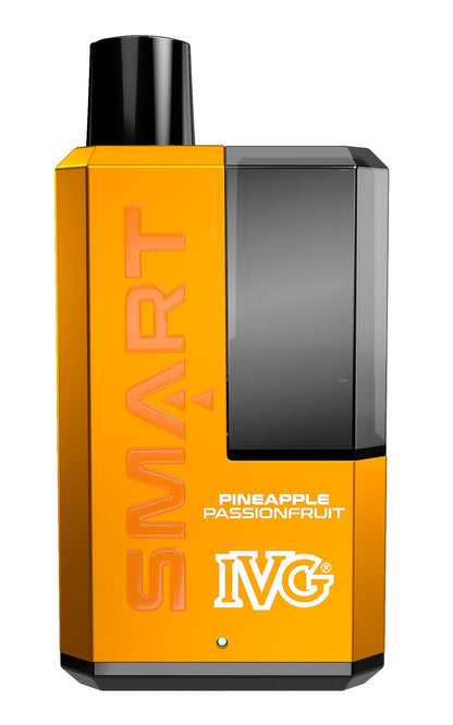 IVG SMART 5500 Puffs Disposable Vape (Box of 10)-Pineapple Passionfruit-vapeukwholesale