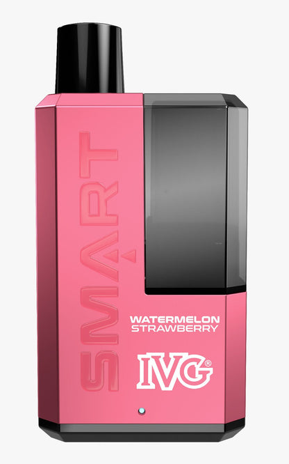 IVG SMART 5500 Puffs Disposable Vape (Box of 10)-Watermelon Strawberry-vapeukwholesale