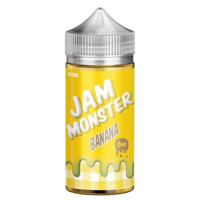 Jam Monster 100ml Shortfill-Banana-vapeukwholesale