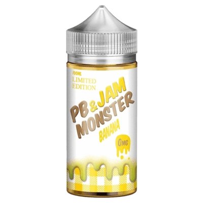 Jam Monster 100ml Shortfill-PB & Jam Banana-vapeukwholesale