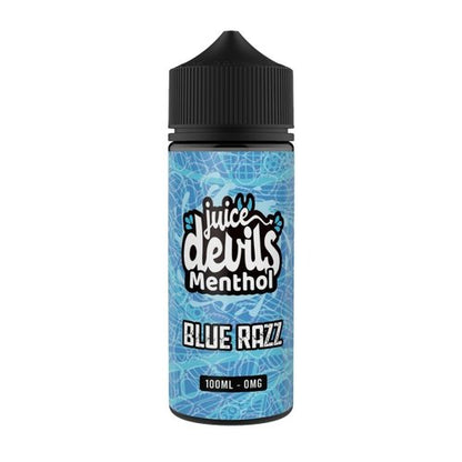 Juice Devils 100ml E-liquids Shortfill-Blue Raspberry Fruit-vapeukwholesale