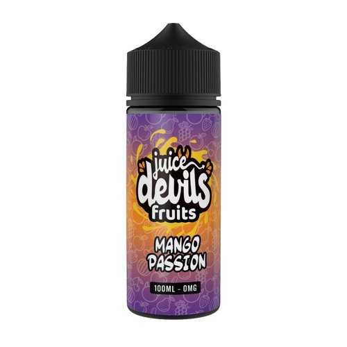 Juice Devils 100ml E-liquids Shortfill-Mango Passion Fruit-vapeukwholesale