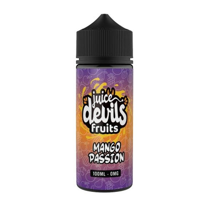 Juice Devils 100ml E-liquids Shortfill-Mango Passion Fruit-vapeukwholesale