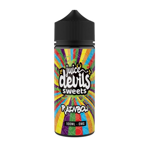 Juice Devils 100ml E-liquids Shortfill-Rainbow Sweet-vapeukwholesale