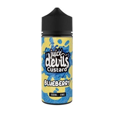 Juice Devils - 100ml-Custard Blueberry-vapeukwholesale