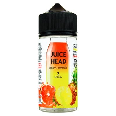 Juice Head 100ml Shortfill-Pineapple Grapefruit-vapeukwholesale